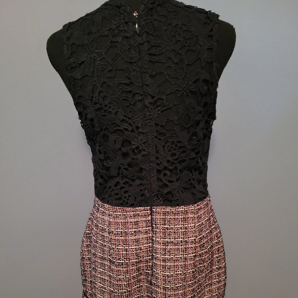 Adelyn Rae.  Tweed/Crochet Dress. Size M. - Picture 3 of 9